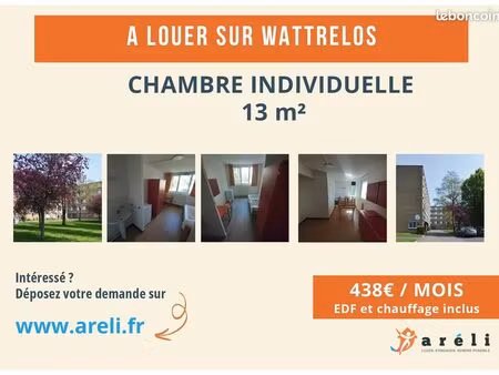 t1’ et chambres meublées ttc - wattrelos
