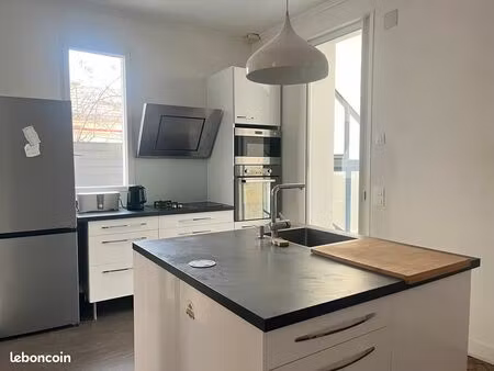 bordeaux bastide  maison t5 meublée avec jardin