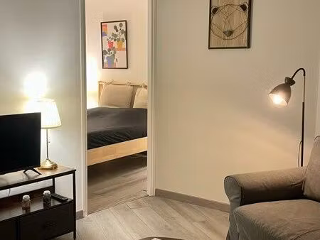 appartement meublé 2 pièces avec parking