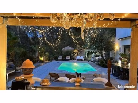 villa avec piscine chauffée 180 m² grands espace sans vis-à-vis en pleine nature