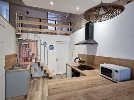 duplex centre ville historique aubenas