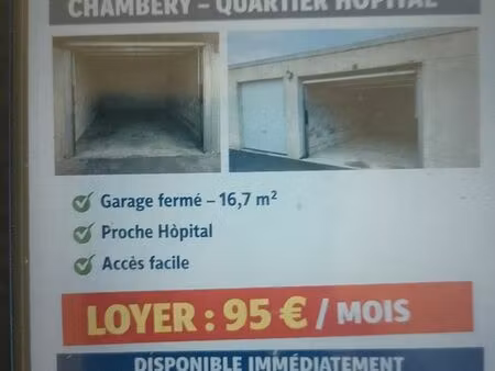 garage fermé
