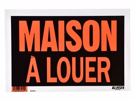 maison ou appartement à louer