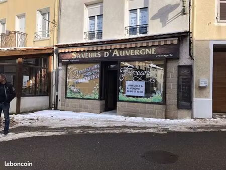 location fond de commerce + logement