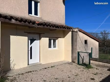 maison de village 5 pièces 80m2 - jardin - quartier calme