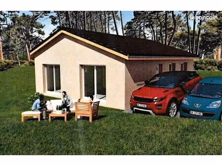 terrain à bâtir + parcelle naturelle – 1 385 m² – valserhône