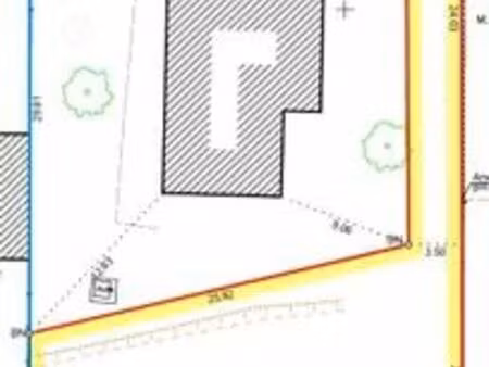 terrain 1090m2 constructible à saint-just (01250)