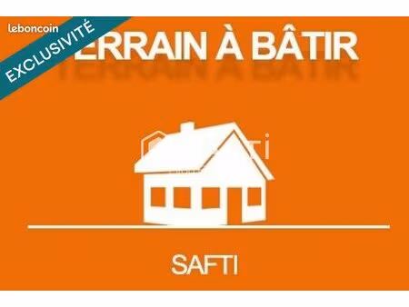 terrain 606 m² saint-maxire