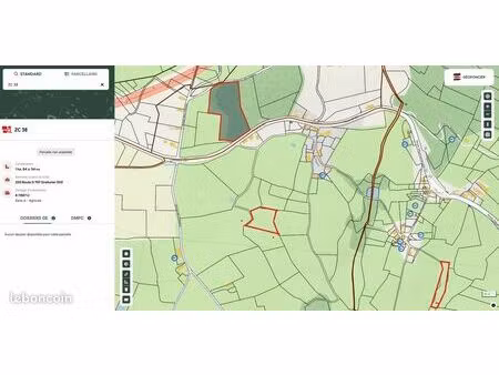 parcelles agricole bois/broussaille
