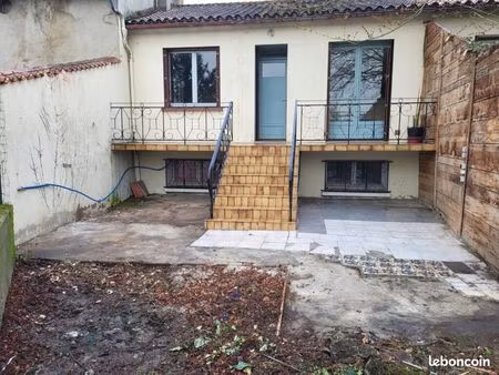 maison sur étage avec terrain parthenay