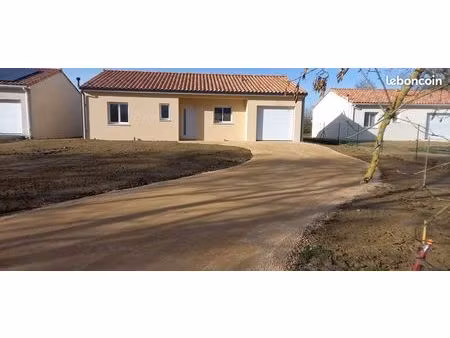 maison plain pied - 3 chb - lescout