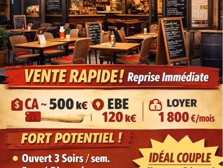 restaurant à vendre
