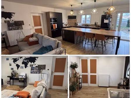 maison individuelle 95 m² plain pied avec jardin et garage – disponible au 1er avril – 980