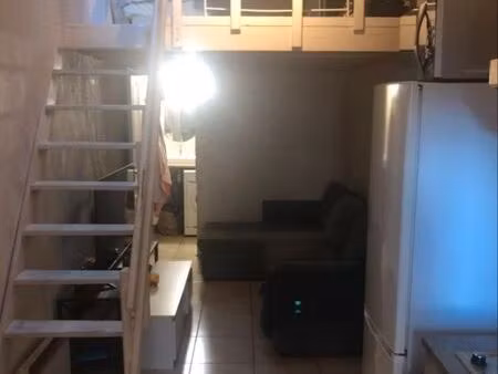 studio avec mezzanine
