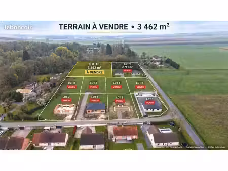 terrain constructible 3502 m² secteur pavillonnaire 10 min vichy 20min gerzat