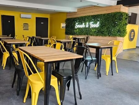 à vendre – fonds de commerce smash burger & french tacos – clé en main