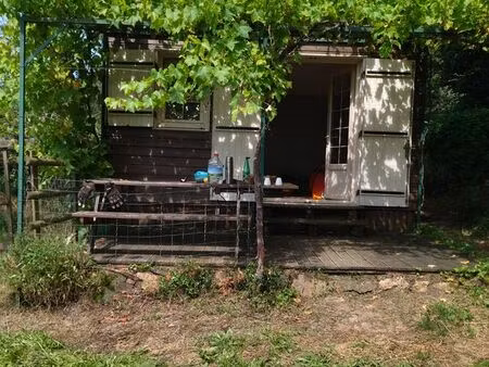 terrain avec accès à la rivière