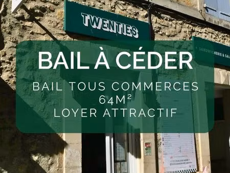 bail a ceder – lourmarin – 64 m² rue principale