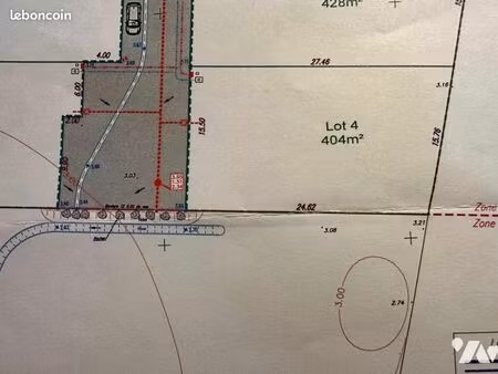 terrain 404 m² st michel en l herm