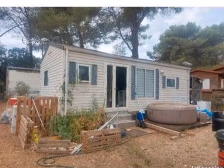 mobil home sur terrain à l' année