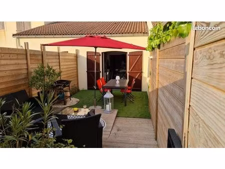 les sables d’olonne – la chaume maison 50m2 proche du quai