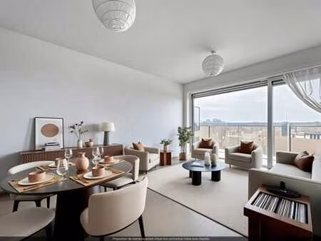 anderlecht: appartement deux chambres + terrasses