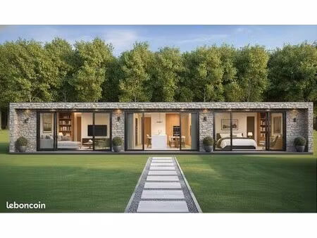 vente villa contemporaine design sur plan