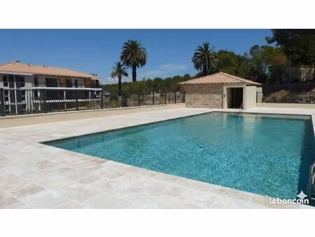 vds au pradet – t3 sud  piscine & vue pinède t3 sud  piscine & vue pinède