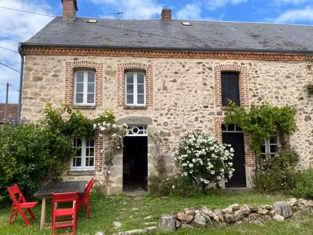 dpt creuse (23)  à vendre à fleurat maison de 4 pièces de 78 m2 - grange attenante et terr