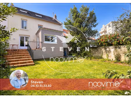 vente maison familiale de 198 m² – 7 chambres – jardin – garage – dpe c