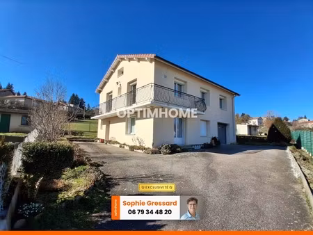 maison 5 pièces 124 m²  3 chambres  vue dégagée – sans vis-à-vis – saint-didier-en-velay (