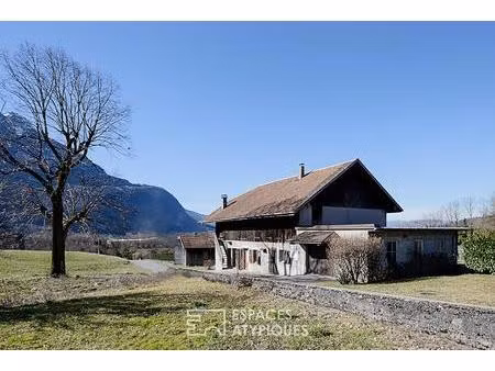 potentiel brut et authenticité pour cette ferme du xixème