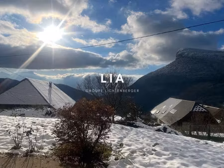 thoiry-thomeroz maison 223 m2 avec vue montagnes  terrain 4