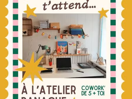coworking atelier d’artistes partagé à crest atelier panache