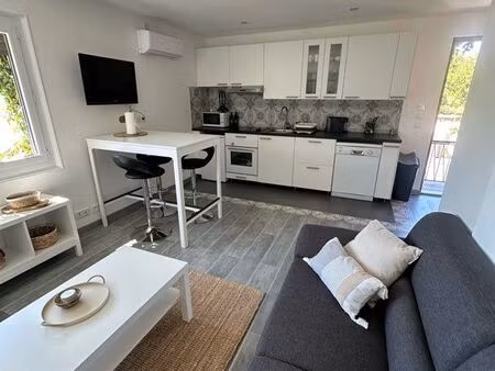 dans une villa situé à roquebrune  sur argens  un environnement paisible  appartement t1 d