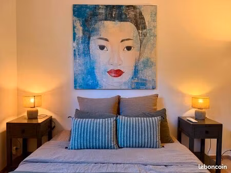 saint-tropez – 2 chambres – 600m place des lices – parking privatif – location saison 6 mo