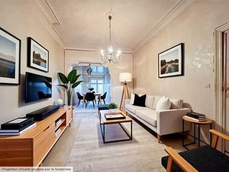 appartement 2 chambres 100m² avec 2 terrasses