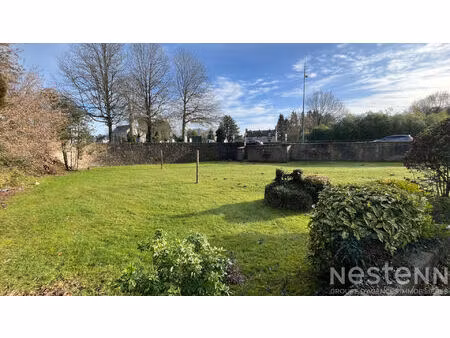 terrain constructible 774m² - situation centre de pluvigner