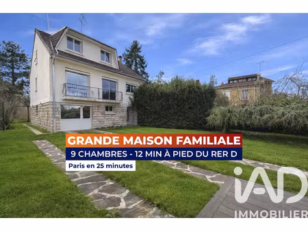 vente maison 11 pièces 180 m² montgeron (91230)