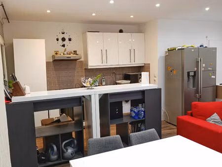 appart 2 chambres + bureau centre-ville houilles