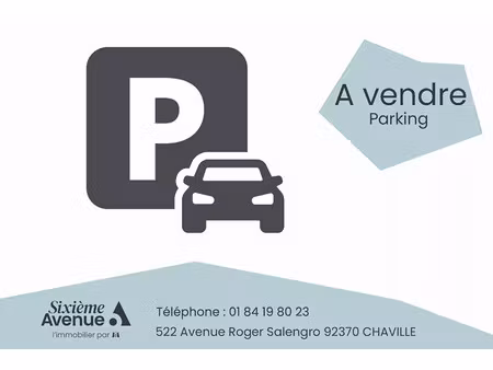 vente garage 11 m² chaville (92370)