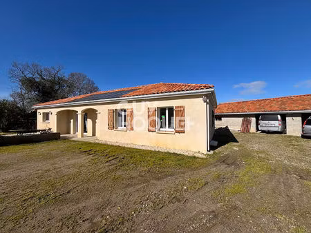 dpe a ! maison de plain-pied  4 chambres  un double garage