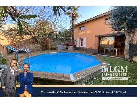 villeneuve tolosane  centre ville  maison 6 pièces de 240m2