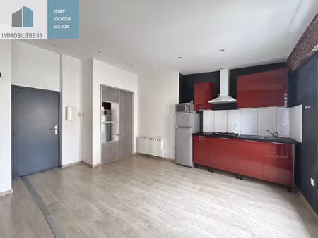 vente appartement 1 pièce 29 m² le puy-en-velay (43000)