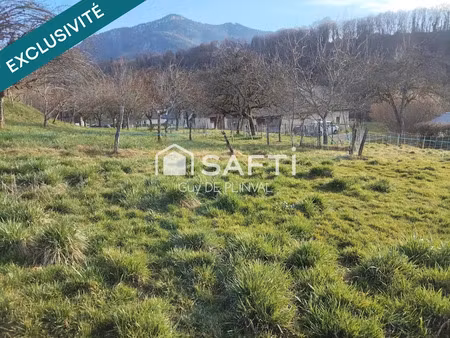 vente terrain à batir 800 m² à saint-offenge-dessus (73100)  155 000 €