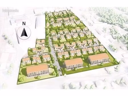 terrain 281 m² bourg saint andeol