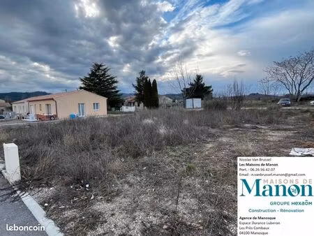 terrain 442 m² la brillanne