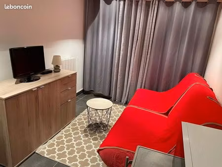 studio meublé 20m2 à louer