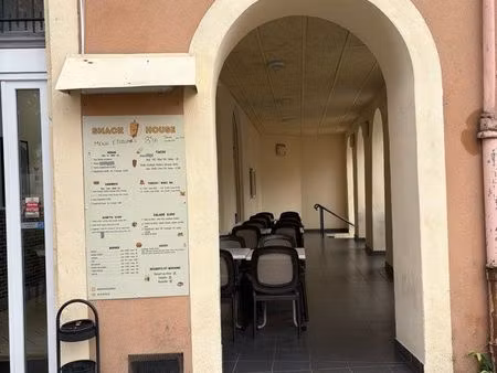 vente fond de commerce snack-kebab annonay  55000 négociable