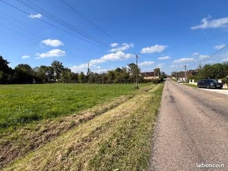 terrain constructible 1765m2 & 2107m2 chessy les prés lieudit loge borgne